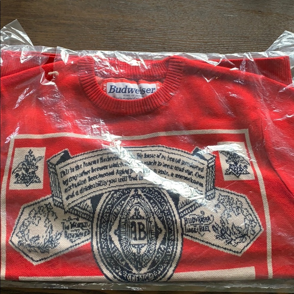 Budweiser Knit Sweater